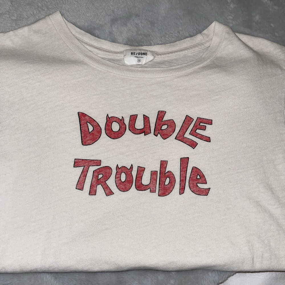 RE/DONE slim fit graphic tee